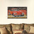 Classical Car Canvas Painting/Wholesale Wall Art Print/Vintage Printed Poster